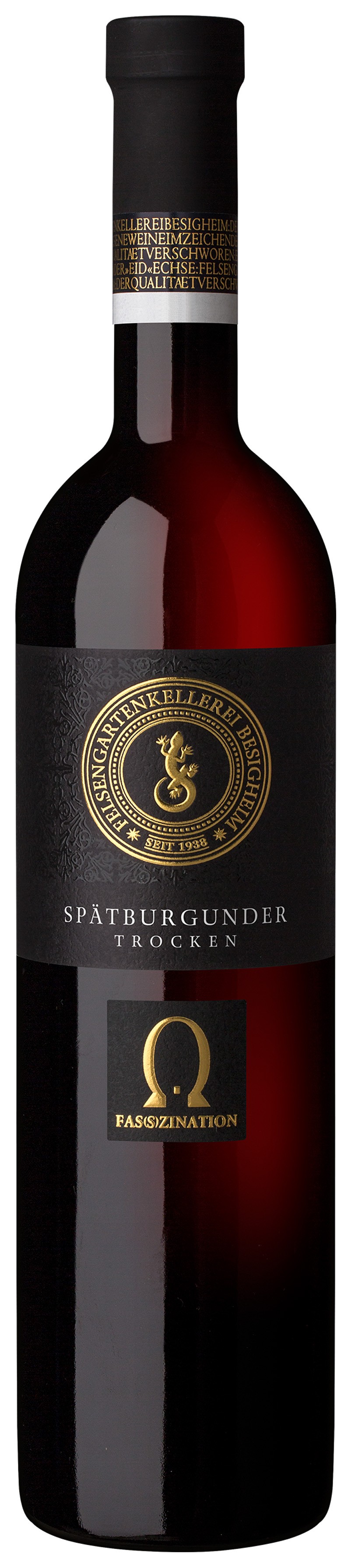 Fasszination Spätburgunder Dt. Qualitätswein b.A. trocken im Barrique  gereift 0,75 Ltr. - Fas(s)zination - Editionen - Weine